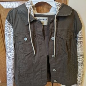 Wallflower Hooded Jacket/Top